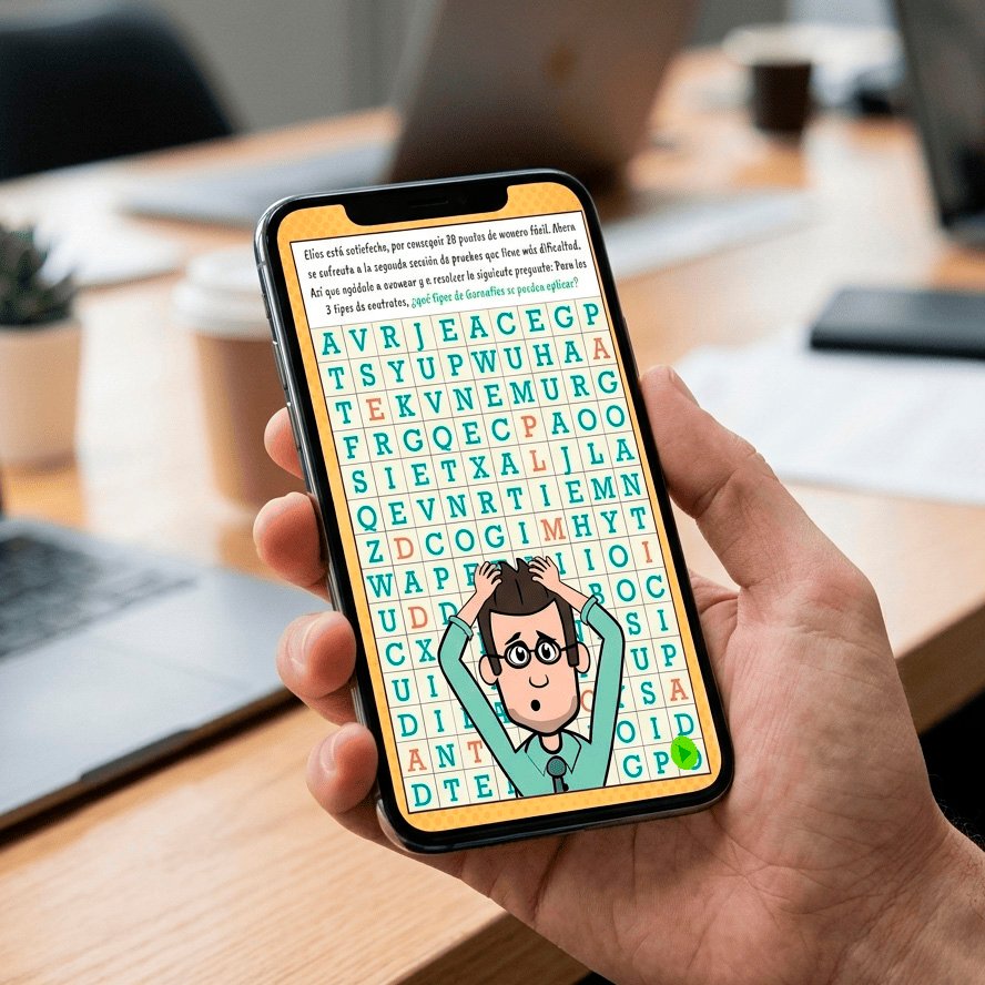 App GEB Comic Gamificación Naty Late Diseñadora Gráfica Freelance